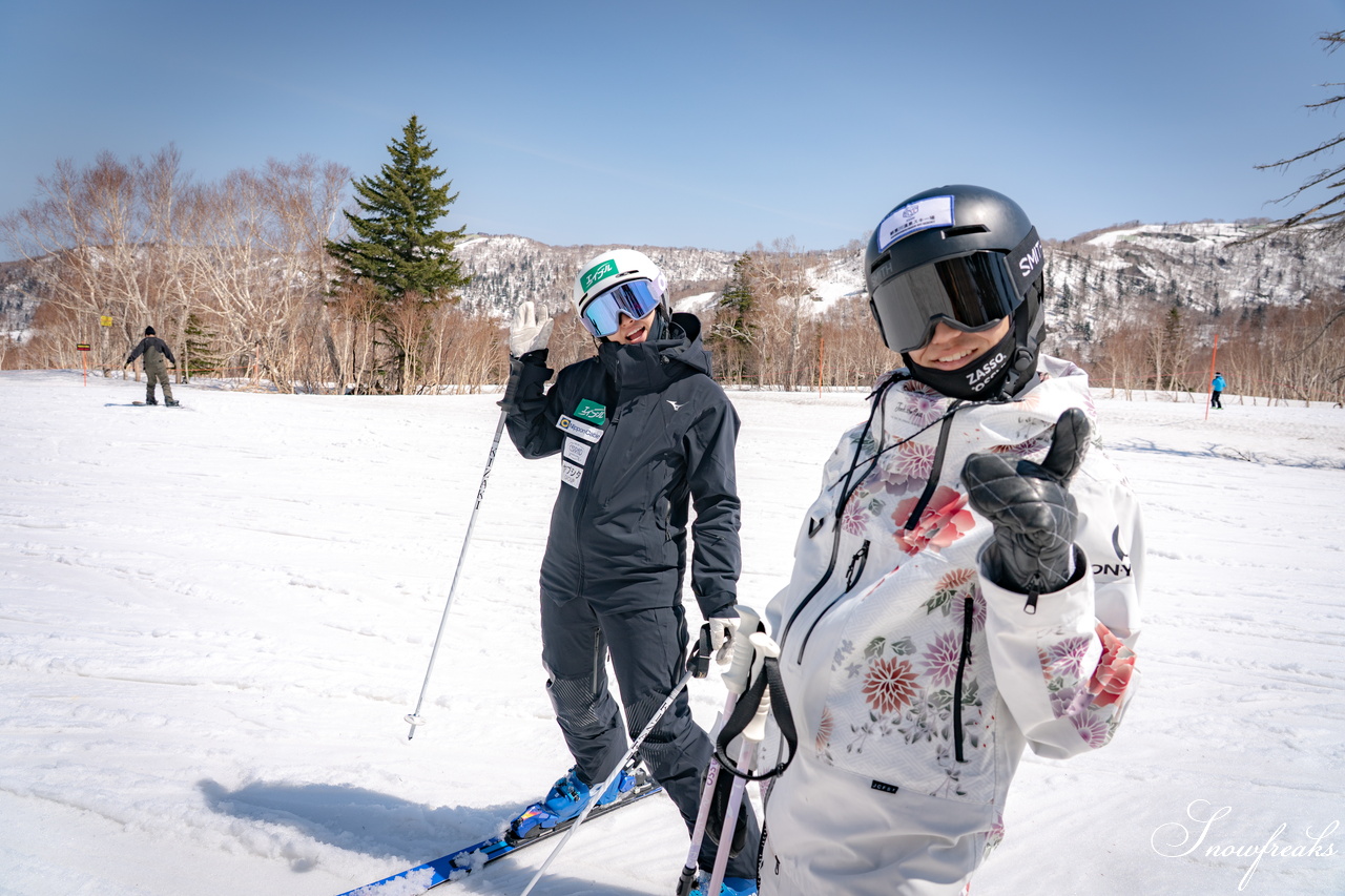 キロロリゾート｜ポカポカ陽気で絶好の春スキー日和♪こんな日は、みんなで思いっきり春雪を満喫しましょう！